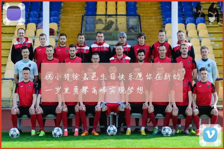 祝小将徐嘉邑生日快乐愿你在新的一岁里勇攀高峰实现梦想